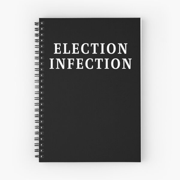Item preview, Election Infection - White Text designed and sold by TheKnightWriter.