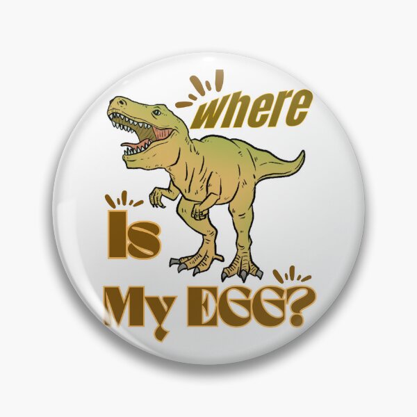 Item preview, Funny Dinosaur Searching Her Egg - Where is my egg designed and sold by OlivedesignsIN.