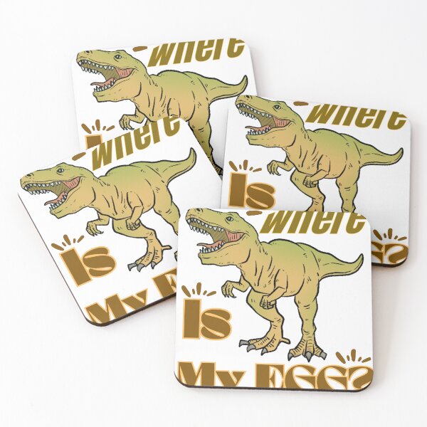 Item preview, Funny Dinosaur Searching Her Egg - Where is my egg designed and sold by OlivedesignsIN.