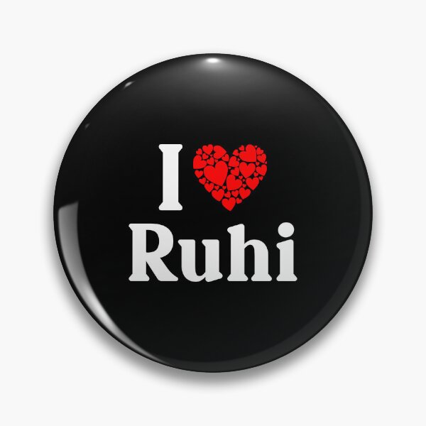 Item preview, Ruhi Heart - I Love Ruhi designed and sold by MiraclePitts.