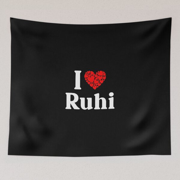 Item preview, Ruhi Heart - I Love Ruhi designed and sold by MiraclePitts.