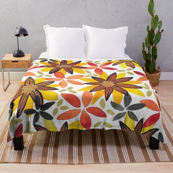Item preview, jardín de flores amarillas designed and sold by InspiringLines.