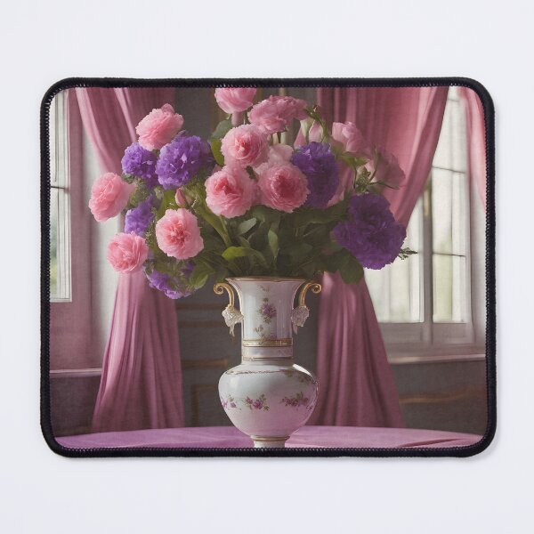 Item preview, Beautiful Pink and Purple Flowers designed and sold by Tau Tia L Douglass.