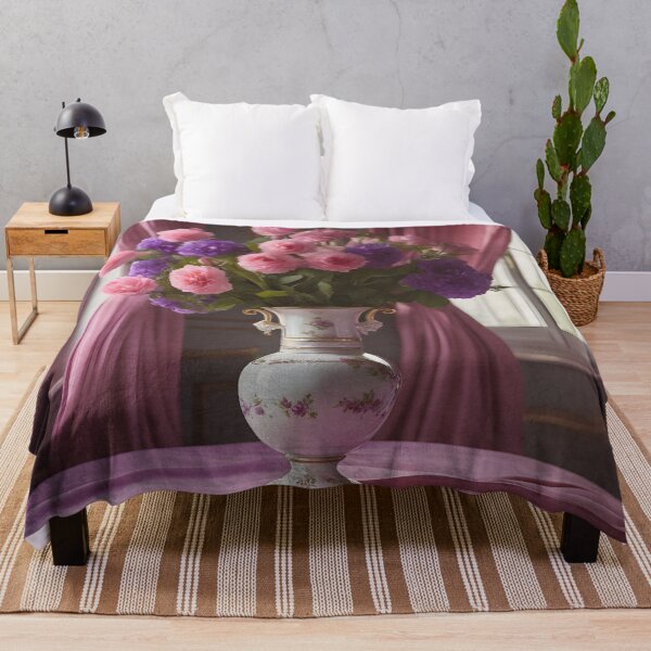 Item preview, Beautiful Pink and Purple Flowers designed and sold by Tau Tia L Douglass.