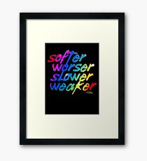 Daft Framed Print