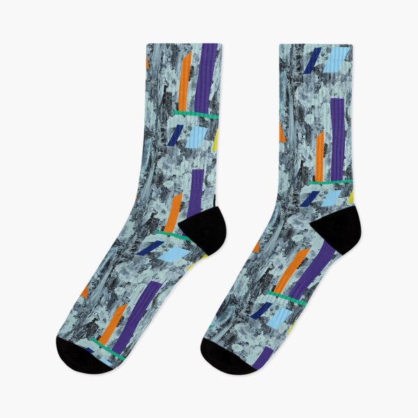 Item preview, Art by Mike Skyline Geometric art on a storm of colors Clouds of color reflections designed and sold by allartbymike.