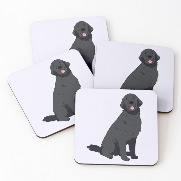 Item preview, Flat Coated Retriever dog  designed and sold by Yaragold.