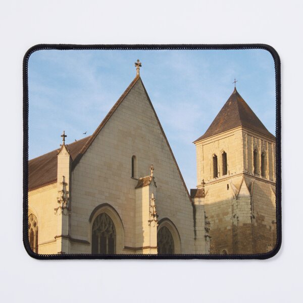 Item preview, Saint-Médard church at sunrise - Thouars designed and sold by minneyael.
