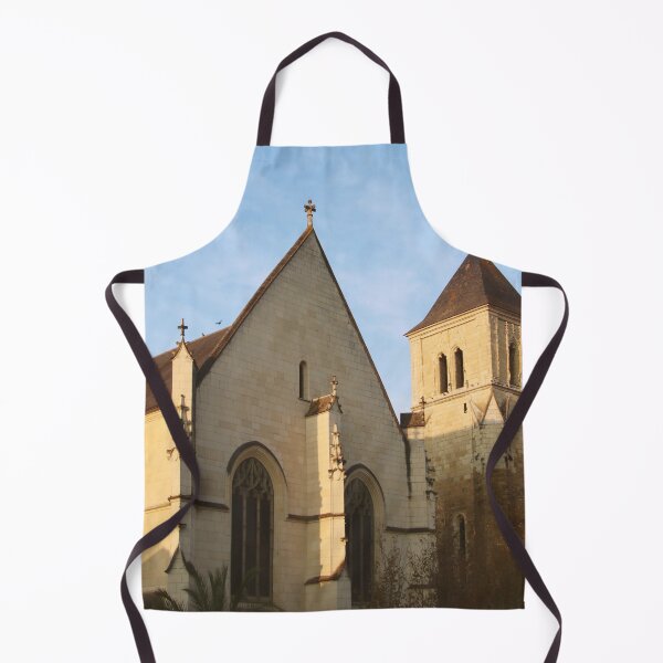 Item preview, Saint-Médard church at sunrise - Thouars designed and sold by minneyael.