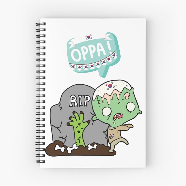 Item preview, The Korean Zombie Limited Illustration Edition Oppa! RIP Halloween Gift Theme Evergreen  designed and sold by 3dozecreations.