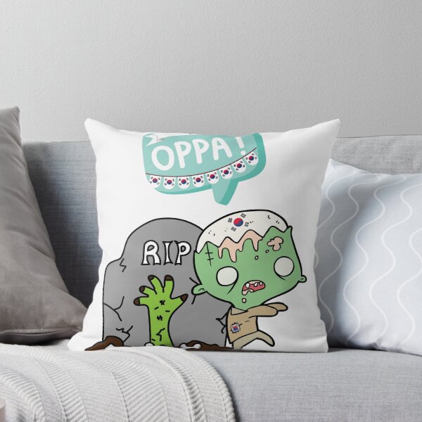 Item preview, The Korean Zombie Limited Illustration Edition Oppa! RIP Halloween Gift Theme Evergreen  designed and sold by 3dozecreations.
