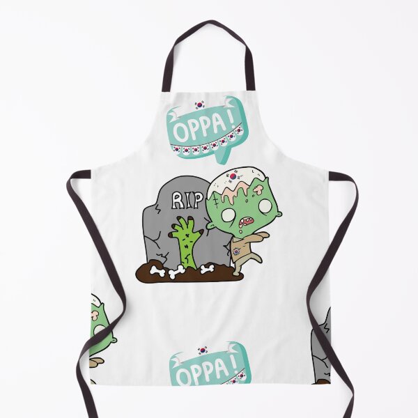 Item preview, The Korean Zombie Limited Illustration Edition Oppa! RIP Halloween Gift Theme Evergreen  designed and sold by 3dozecreations.