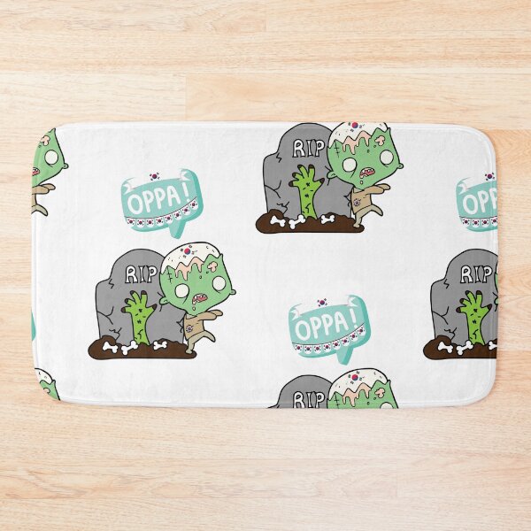 Item preview, The Korean Zombie Limited Illustration Edition Oppa! RIP Halloween Gift Theme Evergreen  designed and sold by 3dozecreations.