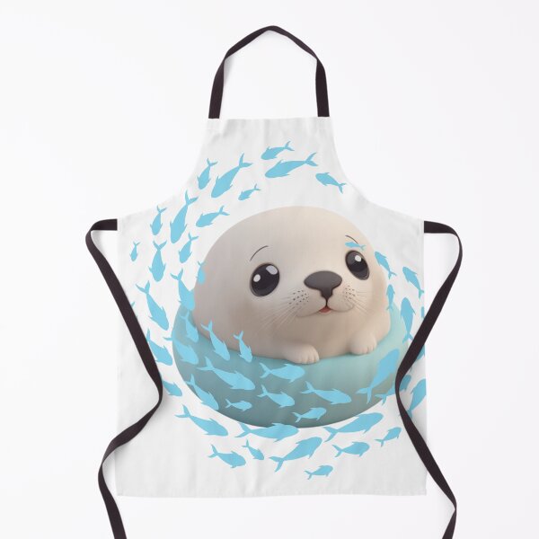 Item preview, Cute Seal Ocean designed and sold by SealsHaven.