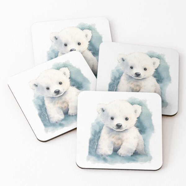 Item preview, Polar Bear Lover - Cute Polar Bear designed and sold by baby-animal-art.