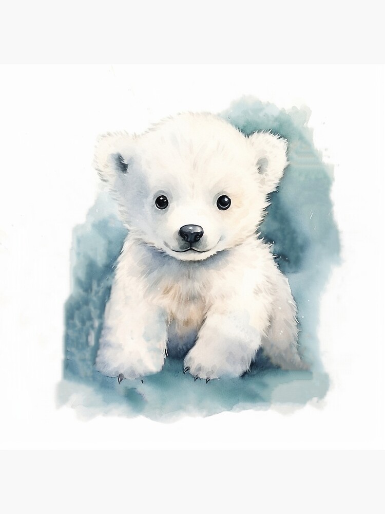 Cute Polar Bear Mum And Cubs by Cheerful Madness!!' Men's T-Shirt