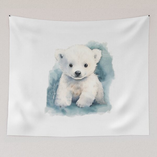 Item preview, Polar Bear Lover - Cute Polar Bear designed and sold by baby-animal-art.