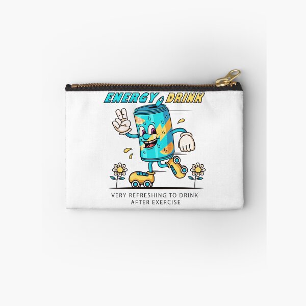 Item preview, Energy drinks. Cartoon mascots, drink cans playing roller skates designed and sold by Kevyn Adha.