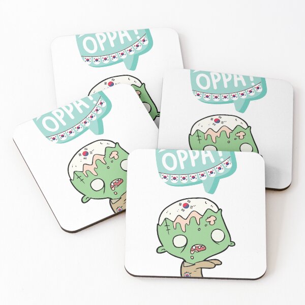 Item preview, The Korean Zombie Limited Illustration Edition Oppa! Halloween Gift Theme Evergreen  designed and sold by 3dozecreations.