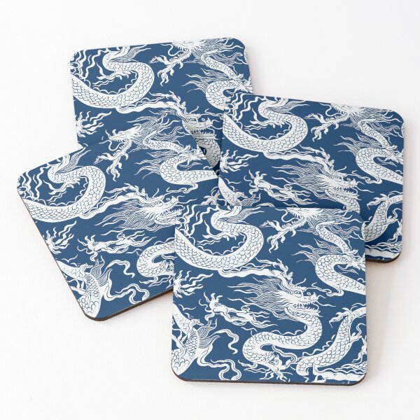 Item preview, Traditional Chinese Dragon Pattern, White Chinese Dragon - Gift for China Lover designed and sold by AITeeGenius.