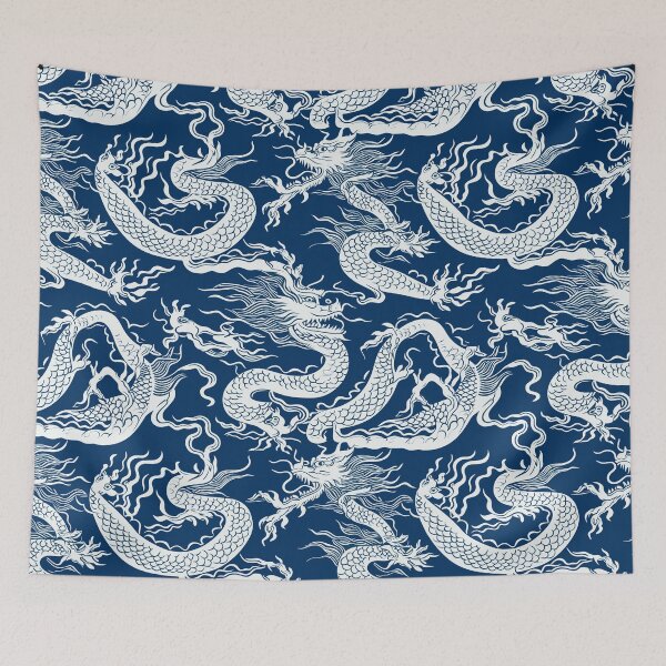 Item preview, Traditional Chinese Dragon Pattern, White Chinese Dragon - Gift for China Lover designed and sold by AITeeGenius.