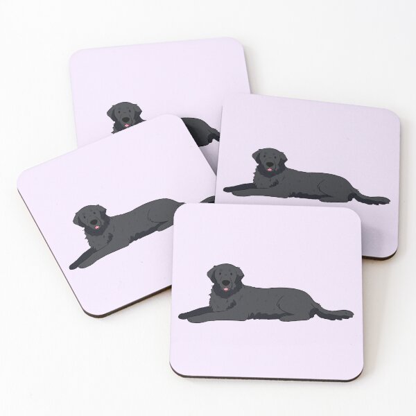 Item preview, Flat Coated Retriever dog  designed and sold by Yaragold.