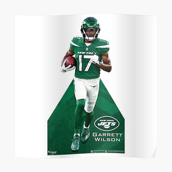 Nike Youth New York Jets Garrett Wilson #17 Green Game Jersey