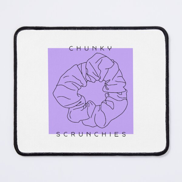 Item preview, Purple Chunky Scrunchies Logo designed and sold by HappyEggy.