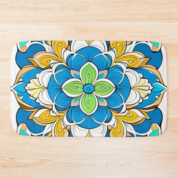Item preview, Floral isometric motif designed and sold by DRAGONFIASCO.