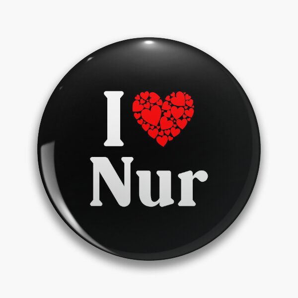 Item preview, Nur Heart - I Love Nur designed and sold by MiraclePitts.