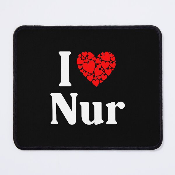 Item preview, Nur Heart - I Love Nur designed and sold by MiraclePitts.