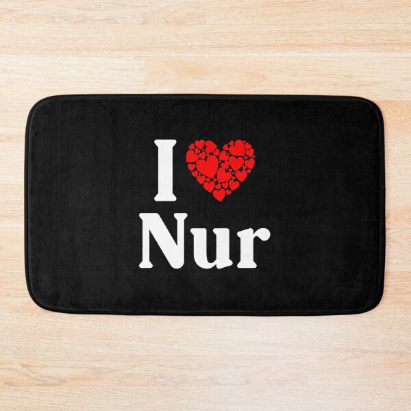 Item preview, Nur Heart - I Love Nur designed and sold by MiraclePitts.