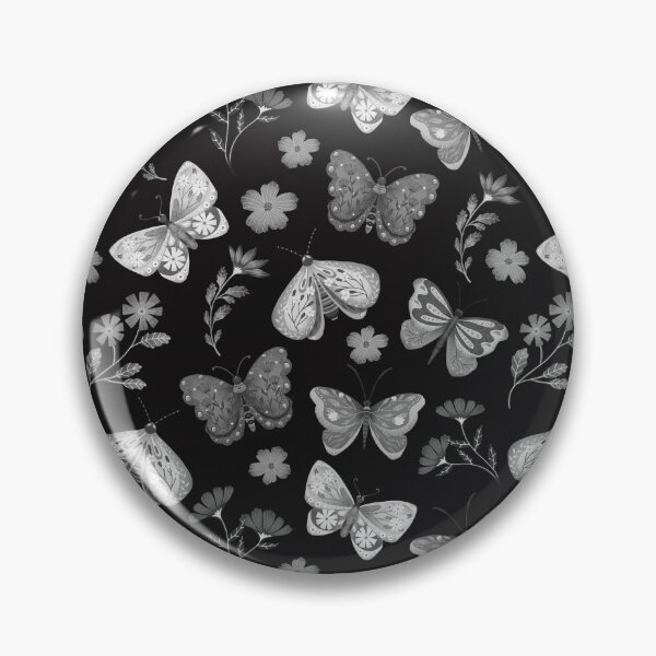 Item preview, Black and white butterflies designed and sold by pinkyfish1010.