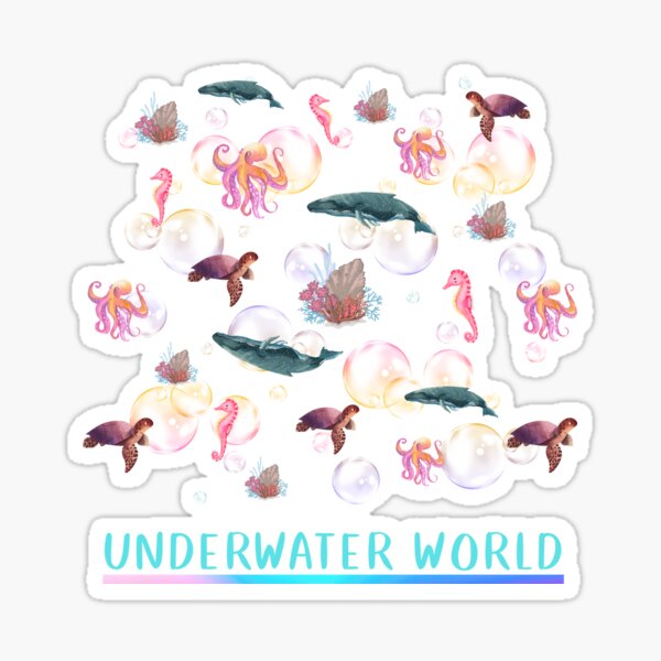 Item preview, ๊Underwater World designed and sold by CoolFaster22.
