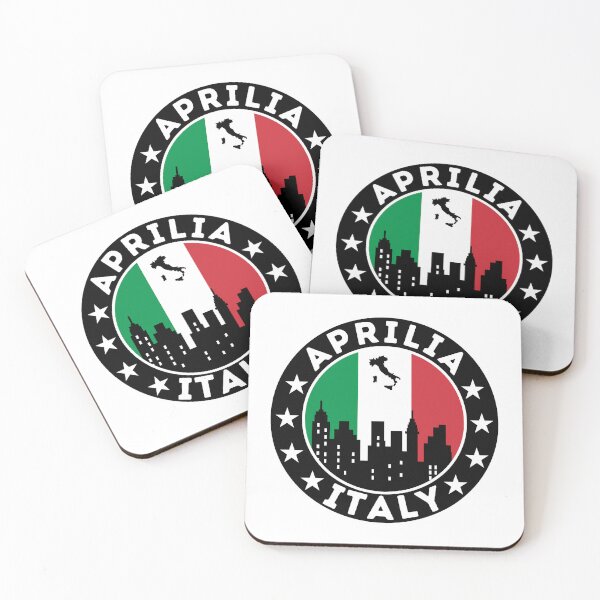 Item preview, Aprilia City Skyline, Italian Flag designed and sold by Travelers Verse.