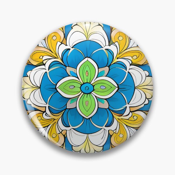 Item preview, Floral isometric motif designed and sold by DRAGONFIASCO.
