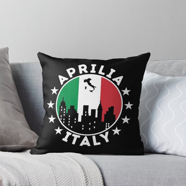 Item preview, Aprilia City Skyline, Italian Flag designed and sold by Travelers Verse.