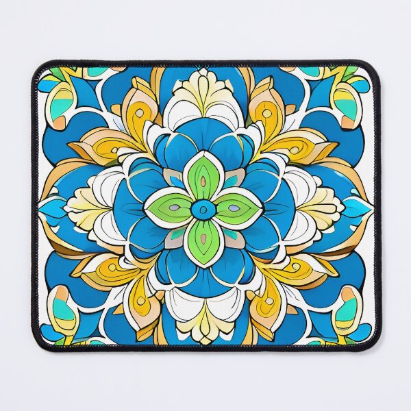 Item preview, Floral isometric motif designed and sold by DRAGONFIASCO.