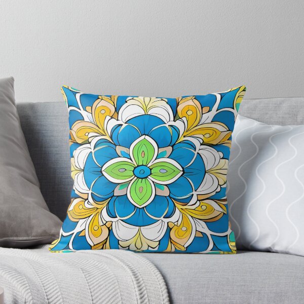 Item preview, Floral isometric motif designed and sold by DRAGONFIASCO.