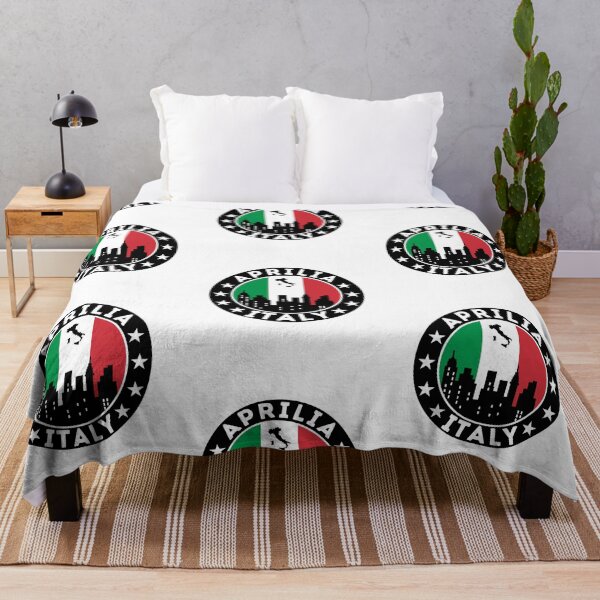 Item preview, Aprilia City Skyline, Italian Flag designed and sold by Travelers Verse.