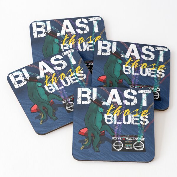 Item preview, Blast Those Blues designed and sold by OmandOriginal.