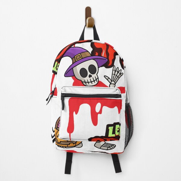 Item preview, Lets Get spooky Sinister skull Art Halloween gifts designed and sold by OlivedesignsIN.