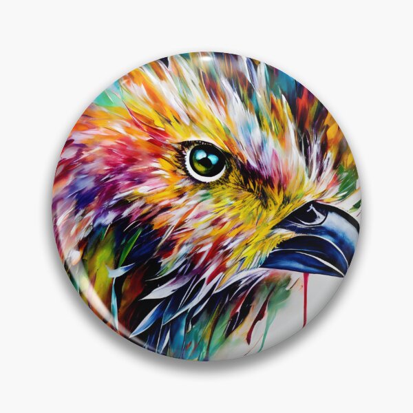 Item preview, Bird Abstract Watercolor Painting designed and sold by dcreagraph.