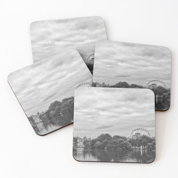 Item preview, London from St. James Park Lake: Black and White designed and sold by Friday-Violet.
