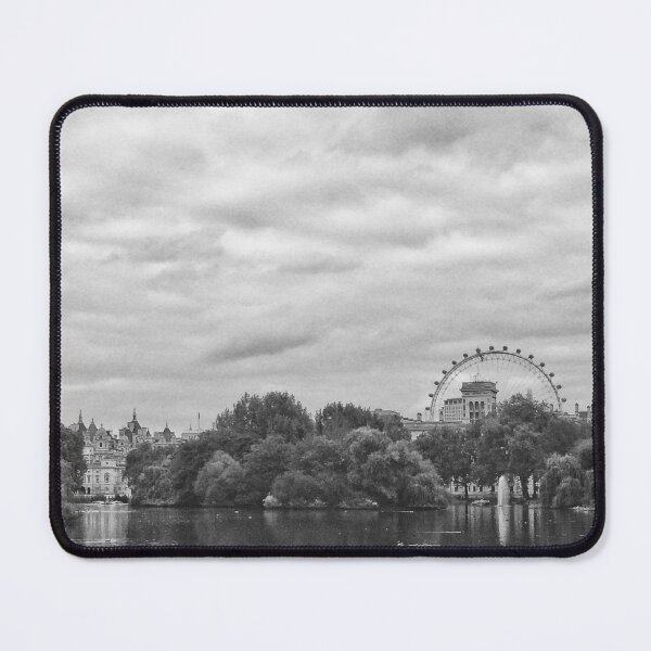 Item preview, London from St. James Park Lake: Black and White designed and sold by Friday-Violet.