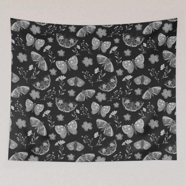 Item preview, Butterflies black designed and sold by pinkyfish1010.