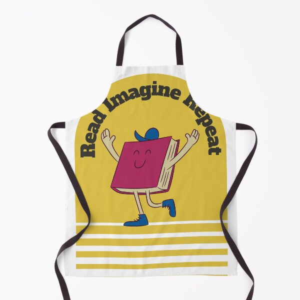 Item preview, Book Aesthetics Favorite Saying Read, Imagine, Repeat! designed and sold by OlivedesignsIN.