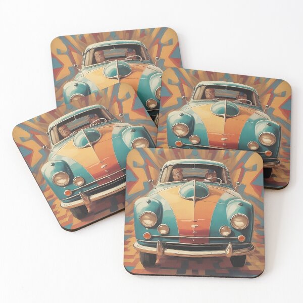 Item preview, A retro car. designed and sold by CCT-Design.
