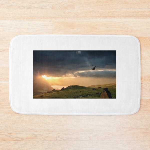 Item preview, Chinook Fly Past In Snowdonia designed and sold by Wildwales.