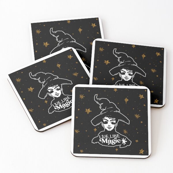 Item preview, Gothic Witch with shiny stars designed and sold by LiberaCaballo.